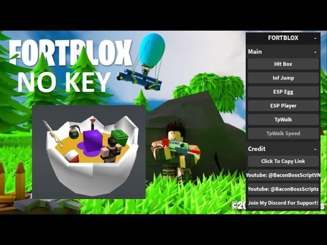 [FREE UGC] FORTBLOX OP SCRIPT (ESP EGG, HITBOX, PLAYER, NO KEY)