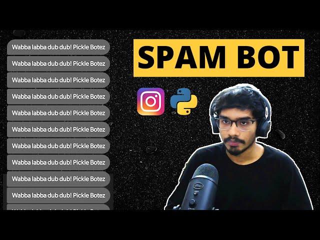 Instagram Spam Bot using 5 lines of Python