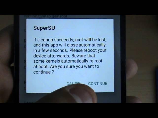 How to UNROOT Any Android Device Phone Tablet without a PC *ONE CLICK*