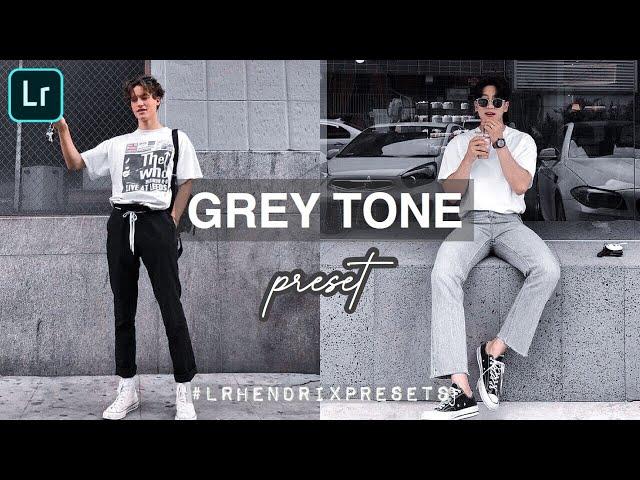 Grey Tone Preset | Free Lightroom Mobile Preset Tutorial | How to edit grey preset | Gray Preset