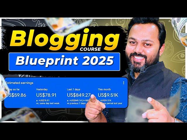 Make $100,000 Blogging (Beginner Course 2025) | Start a Blog in 2025