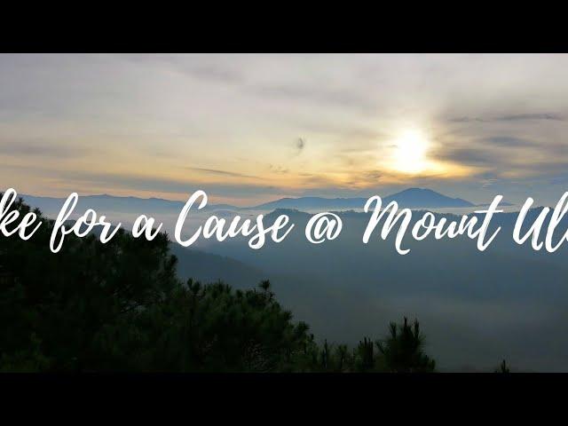 Mount Ulap Itogon - A hike for a cause