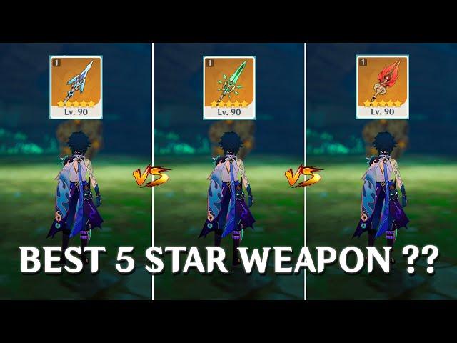 Xiao Weapon Comparison !! Best 5 Star Weapon for XIAO ?? [ Genshin Impact ]