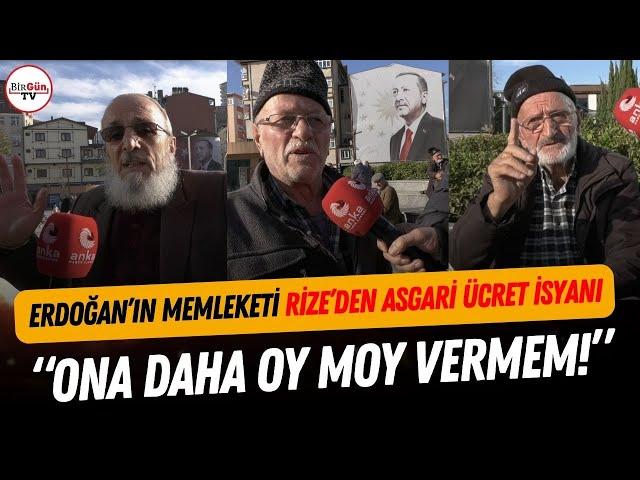 Erdoğan'ın memleketi Rize'de asgari ücret isyanı! "Bir yüzüğüm var' dedi dünya onun oldu"