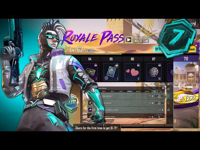 A7 100 RP Outfit ||  A6 Week 6 RP Mission ဖြည့်နည်း || PUBG Mobile