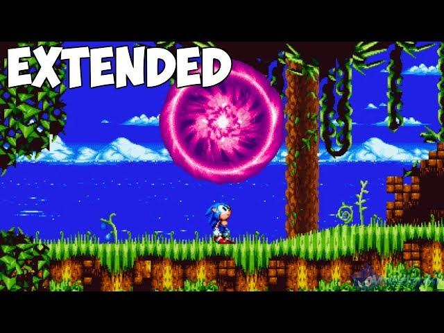 Angel Island Zone Extended | Sonic Mania PLUS mods ⮚ Walkthrough