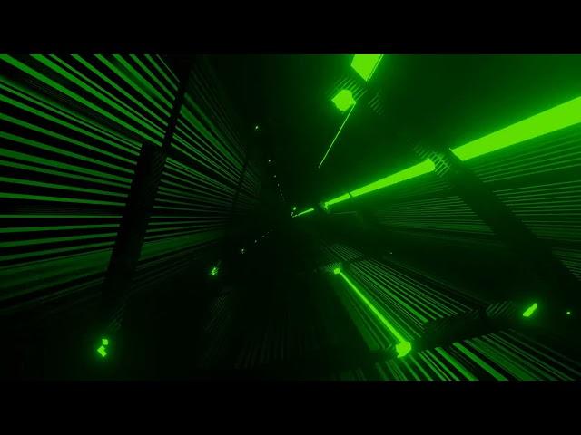 Green Laser Lights Motion Graphic Loop - Free HD VFX