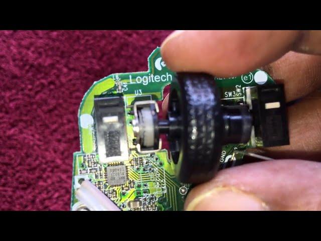 logitech wireless mouse repair / servicing / disassembly [HINDI] USA, Canada, Europe, UK, Australia