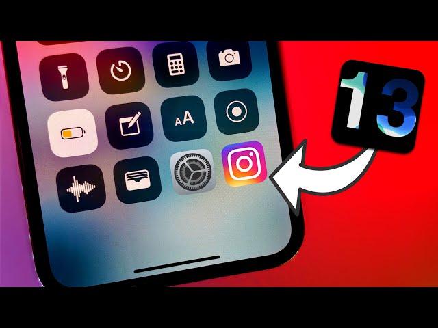 OPEN APPS FROM CONTROL CENTER IN IOS 13 NO JAILBREAK USING THIS AWSOME TRICK!