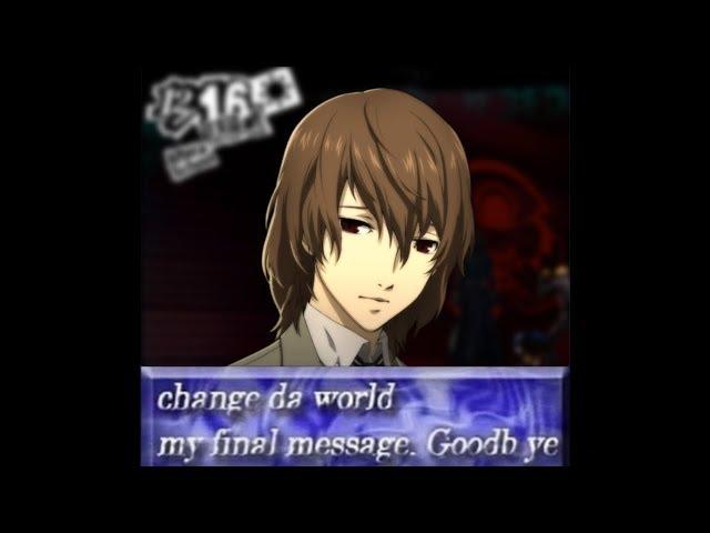 Akechi's Final Message (SPOILERS!)