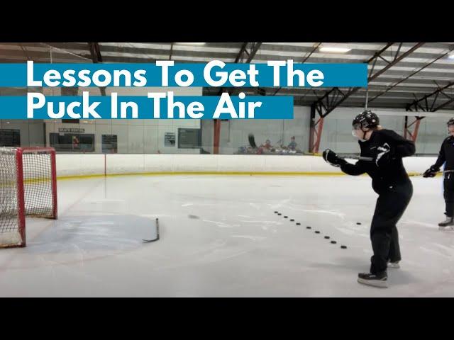 How to Lift the Puck in the Air: Beginner Adult Hockey Lessons