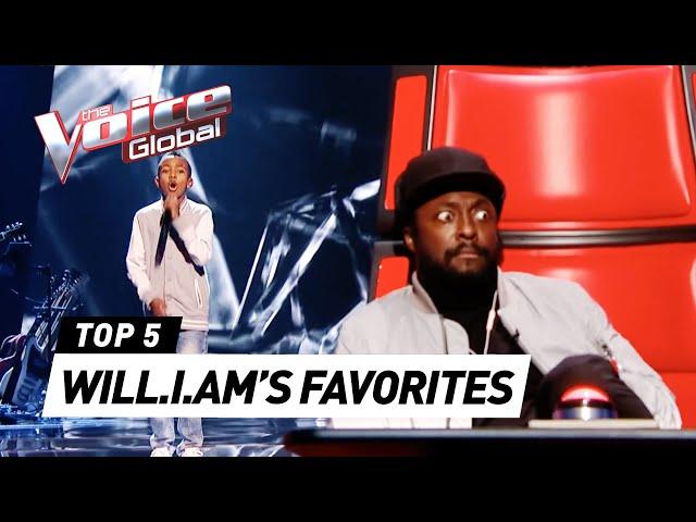 will.i.am's FAVORITE Blind Auditions on The Voice Kids UK