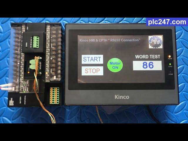 Kinco HMI & PLC Omron "Communication" Tutorial