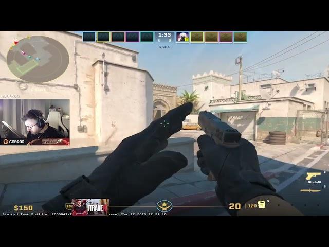 Smooya reacting to stretched Counter-Strike 2 and the new infinite tickrate