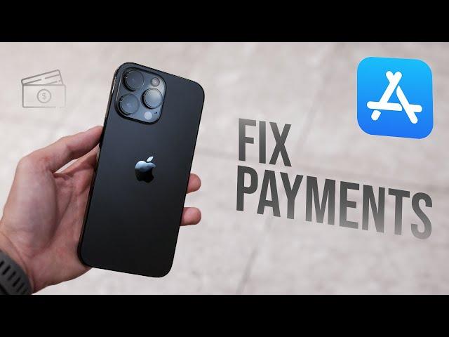 How to Fix App Store Payments Not Working (tutorial)