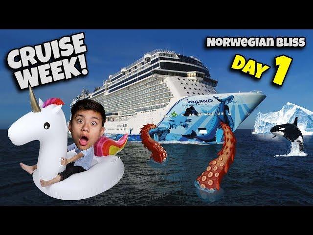 CRUISE WEEK ALASKAN ADVENTURE on The Norwegian Bliss!!!