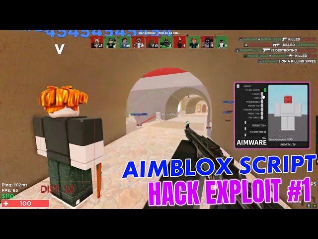 Roblox Aimblox BETA Script Hack GUI | Aimbot, Kill All, Hitbox Expander & More