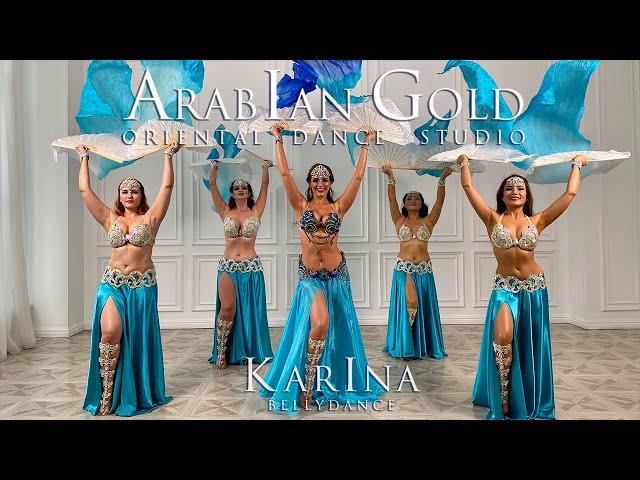  KARINA MELNIKOVA & ARABIAN GOLD DANCE GROUP   Dance with veils. Moscow 2020