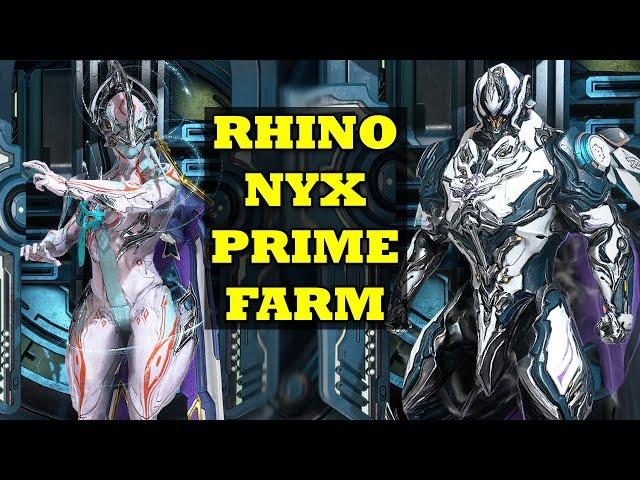 Where To Farm Rhino Prime Nyx Prime In Warframe | Warframe Hunters