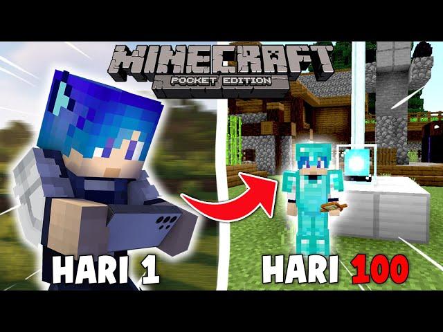 100 Hari Minecraft POCKET EDITION