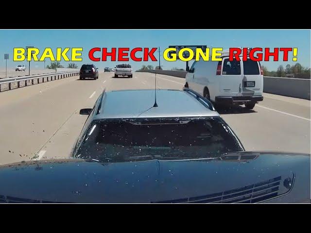BRAKE CHECK GONE RIGHT! / BEST OF Brake Checks DASHCAM Compilation