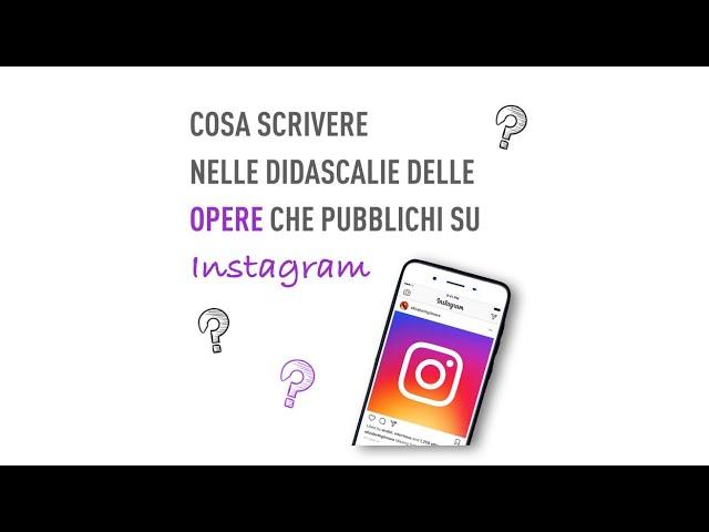 Cosa scrivere nelle didascalie Instagram? (Storytelling per artisti)