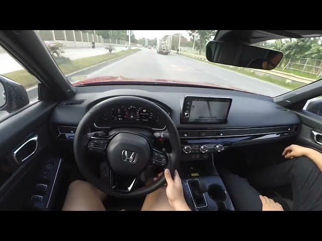 Honda Civic 1.5 RS Turbo 2022 |  P.O.V Test Drive Video