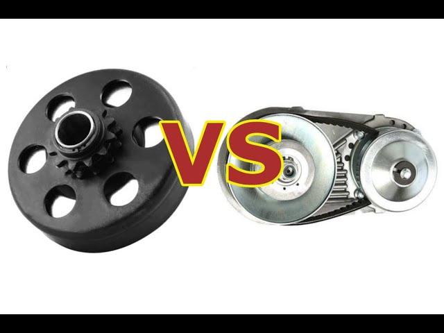 Centrifugal Clutch vs CVT Torque Converter