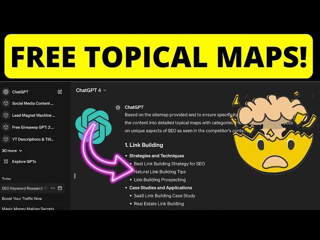 How to Create Topical Maps with ChatGPT (FREE!)