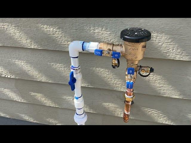 How To Install Backflow Preventer DIY