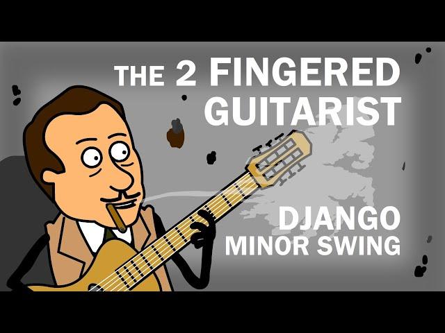 DJANGO REINHARDT - Minor swing (Live video animation)