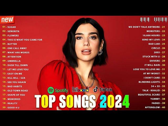 Dua Lipa, Selena Gomez, Miley Cyrus, Ed Sheeran, The Weeknd, Rihanna - Billboard Hot 100 This Week