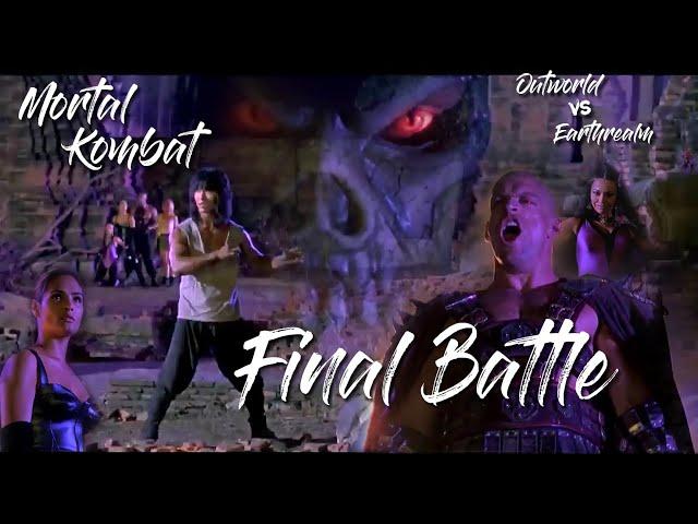 Final battle of Mortal Kombat