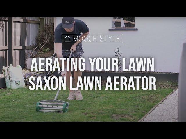 Aerating your lawn | Saxon Lawn Aerator