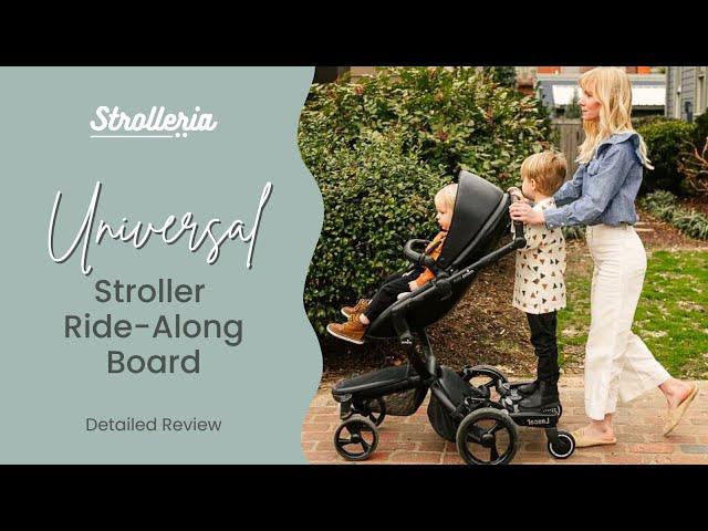 Lascal Buggy Board Review and Demo - Universal Stroller Board