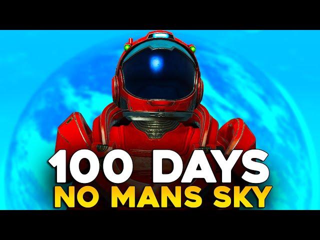 I Spent 100 Days in No Mans sky and Here's what Happened....