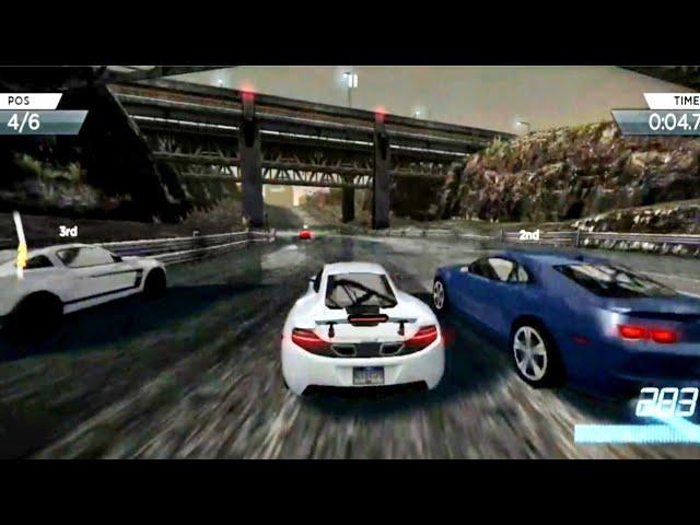 Night Moves Street Race In NFS Most Wanted 2012 Mobile Edition