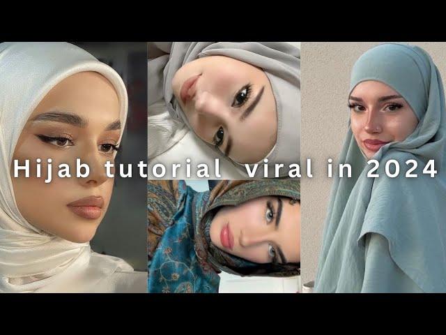 Hijab tutorial | Ins, Pin, & Tiktok | Neck Coverage️| Simple & Easy 