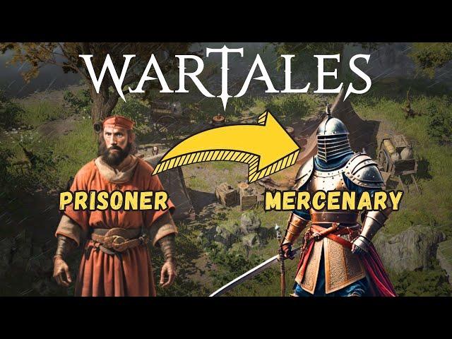 How To Turn A Prisoner Into A Companion! | Wartales #rpggames #steam