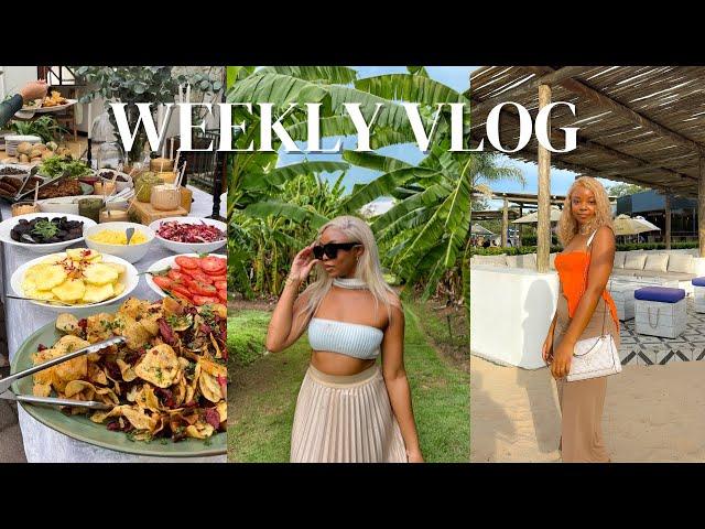 #weeklyvlog | Harties beach bar, Origins Skin on Shrooms event & more || South African YouTuber