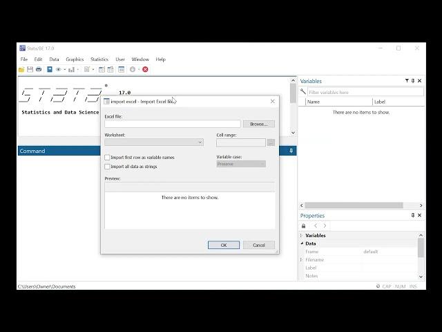 How to Use Stata to Import Data