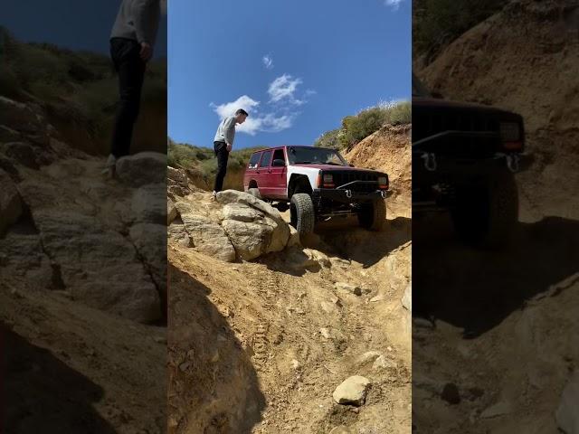 Jeep XJ at Cleghorn trail