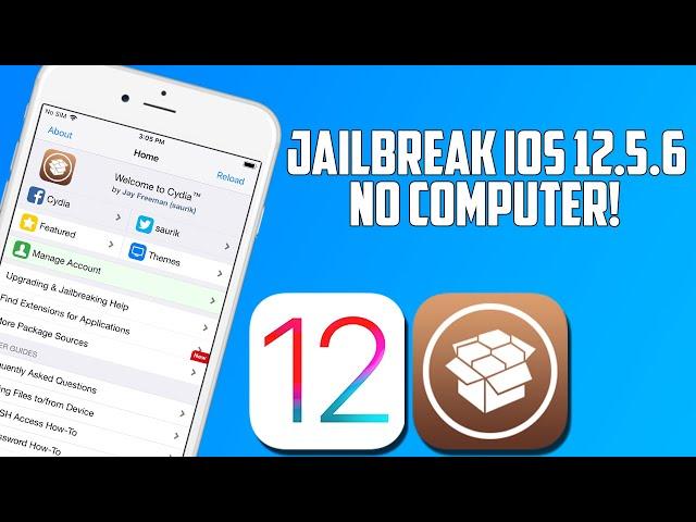 How To Jailbreak iOS 12.5.6 (No Computer/Revokes!) 2023! Get Cydia Or Sileo! iPhone 5s/6, iPad/iPod!