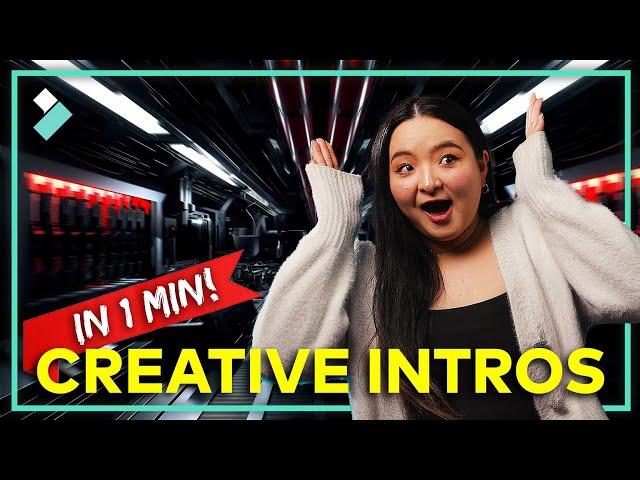 How to Create Creative Intros with Filmora's Templates in 1 Minute! | Editing Tips