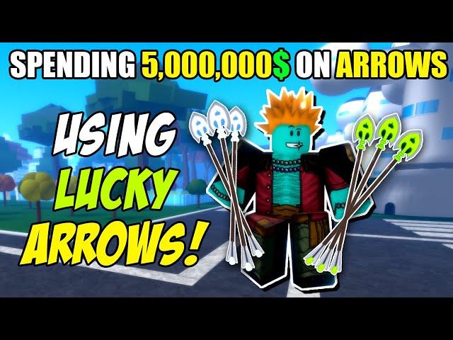 Buying 1000 Arrows To Get Requiem Arrow in Anime Rifts DBZ Adventures Unleashed - New Project XL