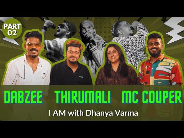 മലബാറിൽ നിന്നാണെങ്കിലും മലയാളം അല്ലേ? DABZEE, MC COUPER, THIRUMALI | Top Rappers @iamwithdhanyavarma