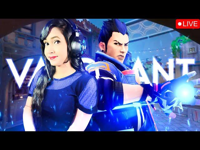 Day-86 Valorant INDIA GIRL Gamer Live comp GAMEPLAY!#gaming #girlgamer #valorant #live