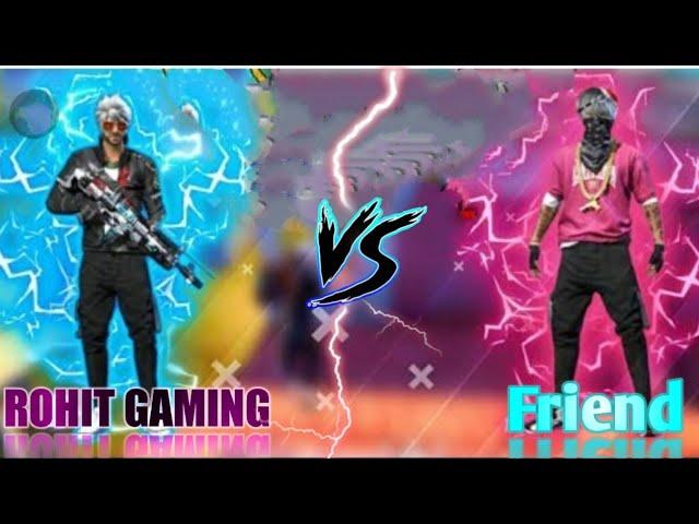 Rohit gaming vs Crimnal vs1 God level Game play Free Fire Battle Ground || 24kgoldn-mood️Free Fire