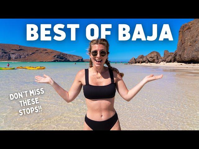 The ULTIMATE Baja California Sur Mexico Road Trip -  La Paz, Cerritos, Balandra, Cabo Pulmo & MORE!