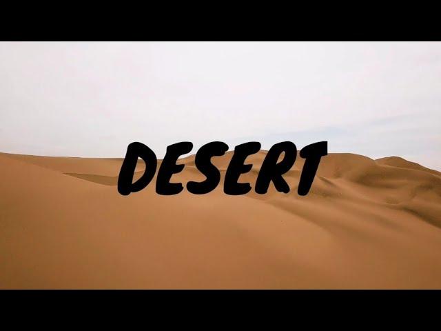 Desert Video | Nature Videos | Aesthetic Production | HD Video